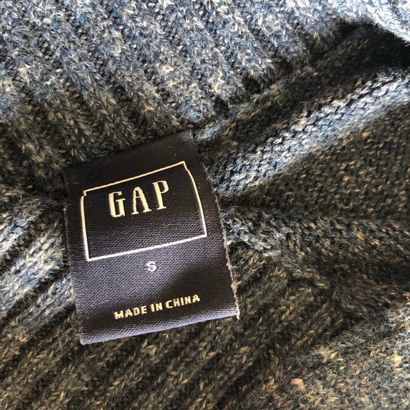 Navy Blue Turtleneck Tunic - Picture 2 of 6